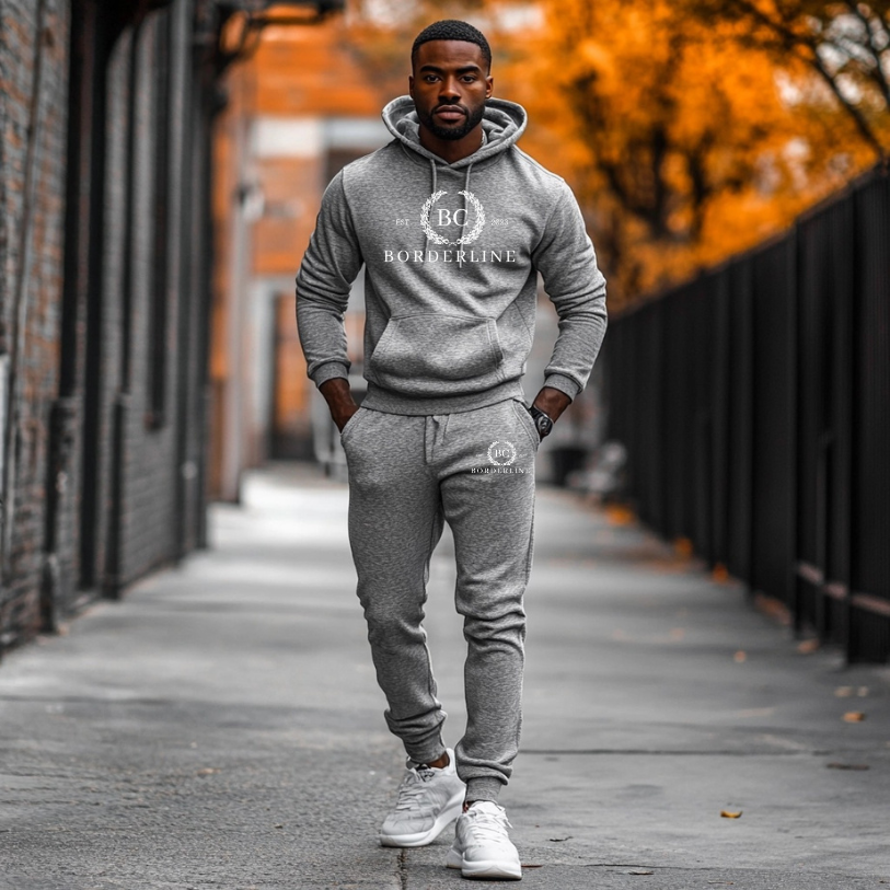 Grey Slim Joggers (Borderline Classic)